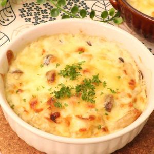 ちくわの明太豆腐グラタン