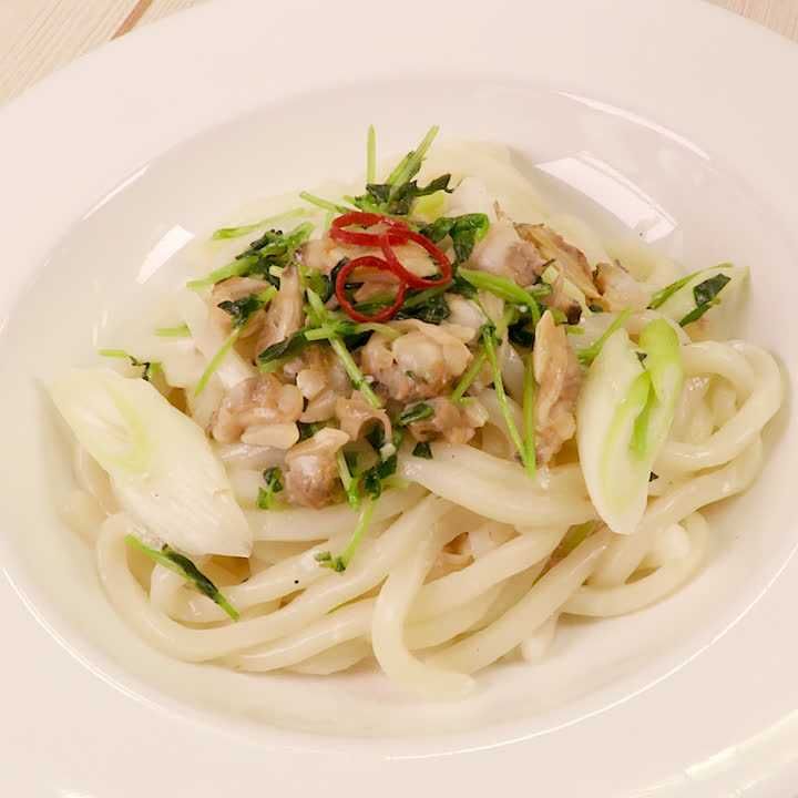 【あさりうどん レシピ】15分で作れる簡単アレンジ&全9品