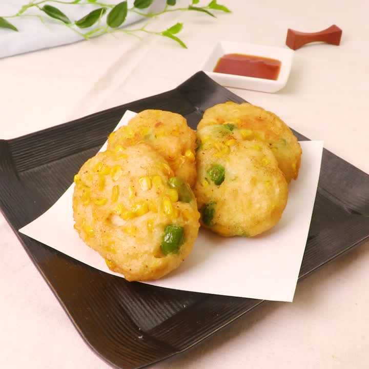 とうもろこしのさつま揚げ風