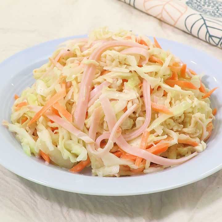 ハムと切り干し大根のコールスロー