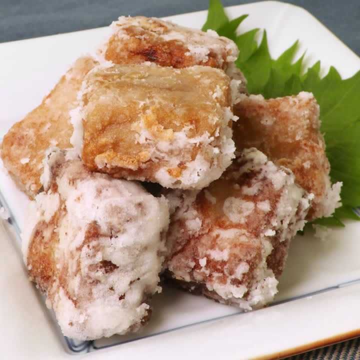 マグロの竜田揚げ