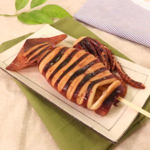 「屋台風イカ焼き」のレシピ動画
