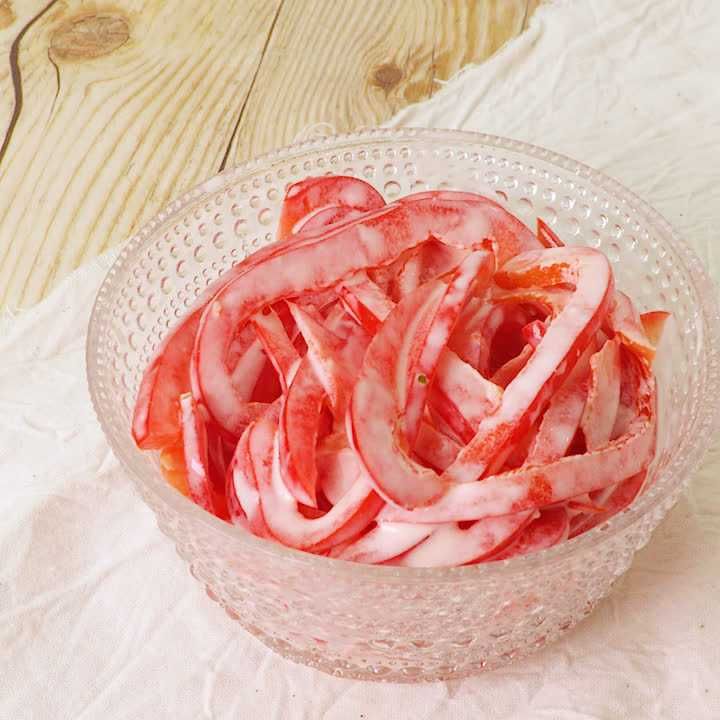 パプリカのヨーグルト和え