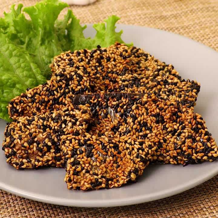 サンマの甘辛ゴマ焼き