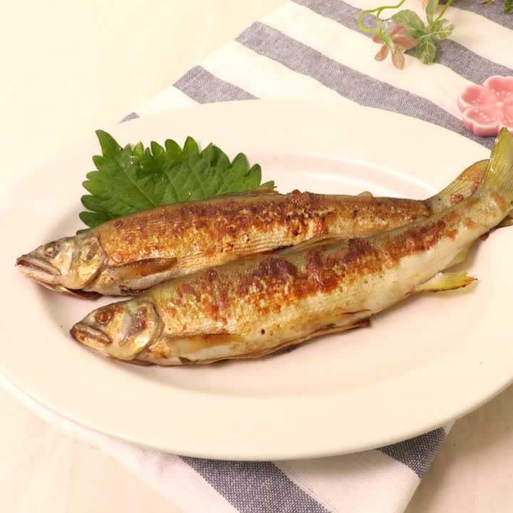 あゆの梅肉焼き