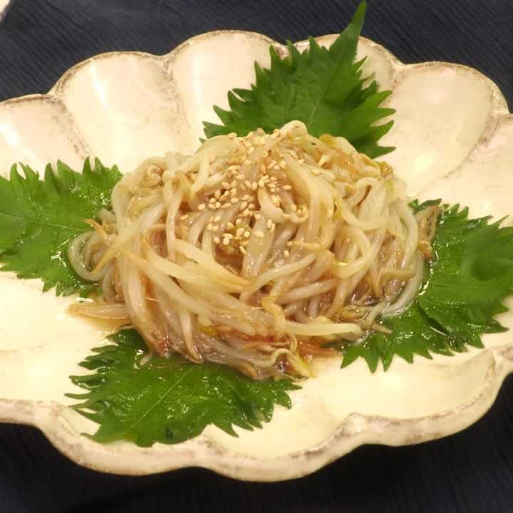 もやしの揚げ浸し