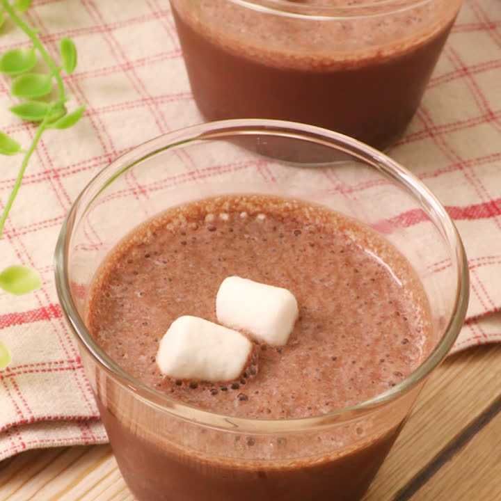 簡単 とろっとろ マシュマロココアプリンのレシピ動画 作り方 Delish Kitchen