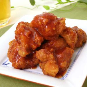 「鶏チリ唐揚げ」のレシピ動画