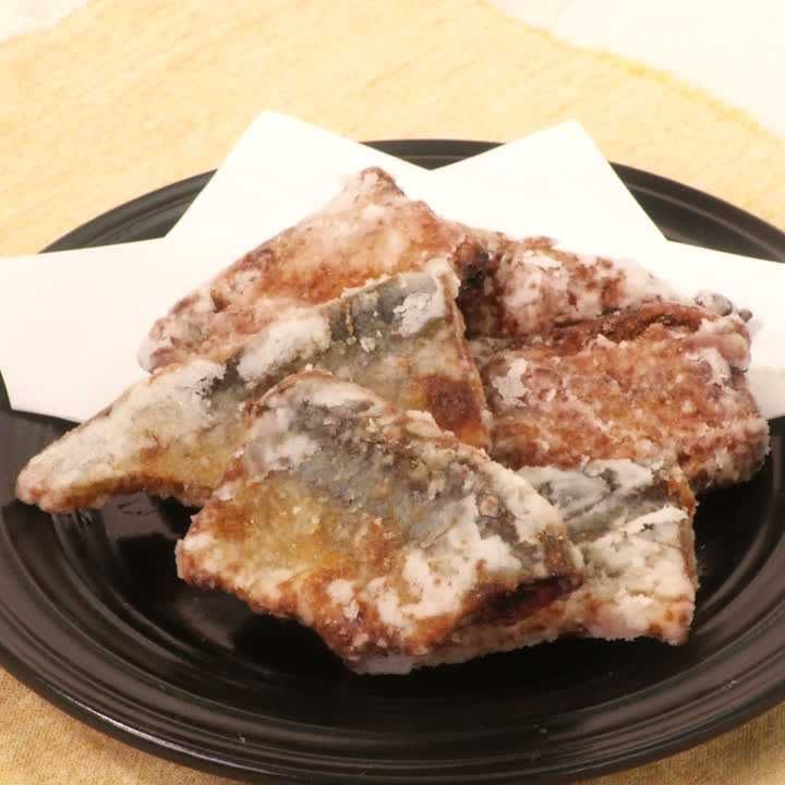 サンマの竜田揚げ