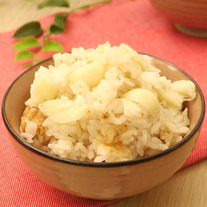 ゆりねの炊き込みご飯