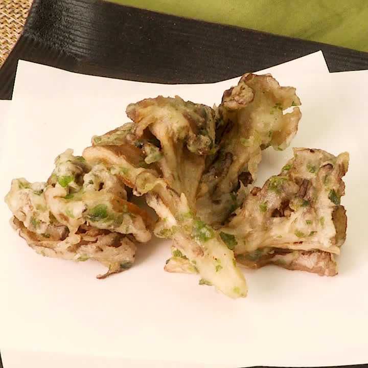 まいたけの磯辺揚げ