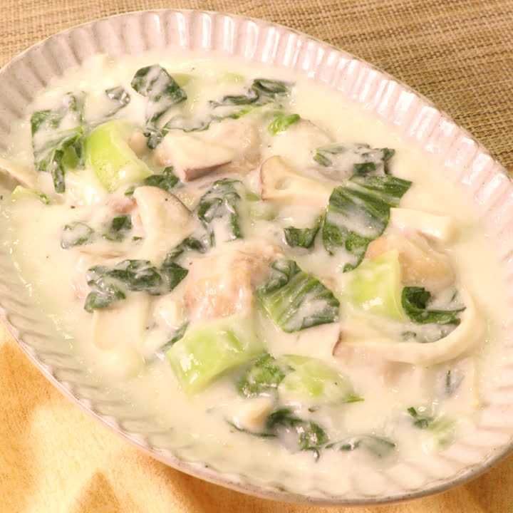チンゲン菜のクリーム煮の人気レシピ8選