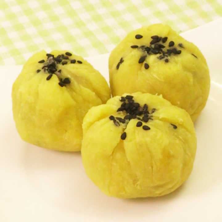 さつまいもの茶巾