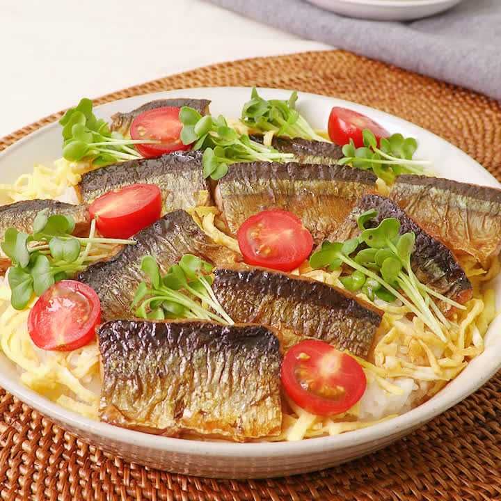 サンマのちらし寿司