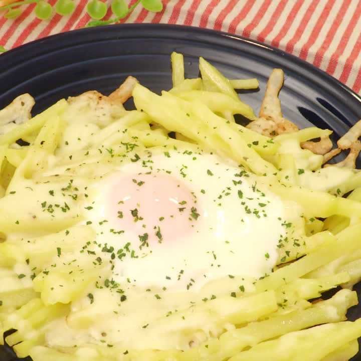 じゃがいもの巣ごもり卵