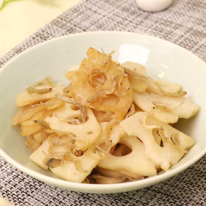 れんこんのじゃこ炒め