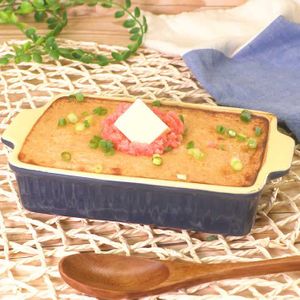 明太バターのとろろ焼き