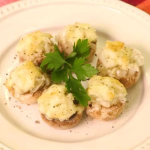 マッシュルームのガーリック焼き