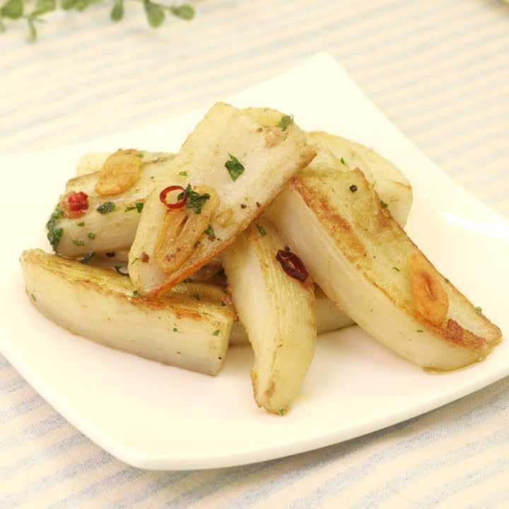 れんこんのアンチョビ炒め