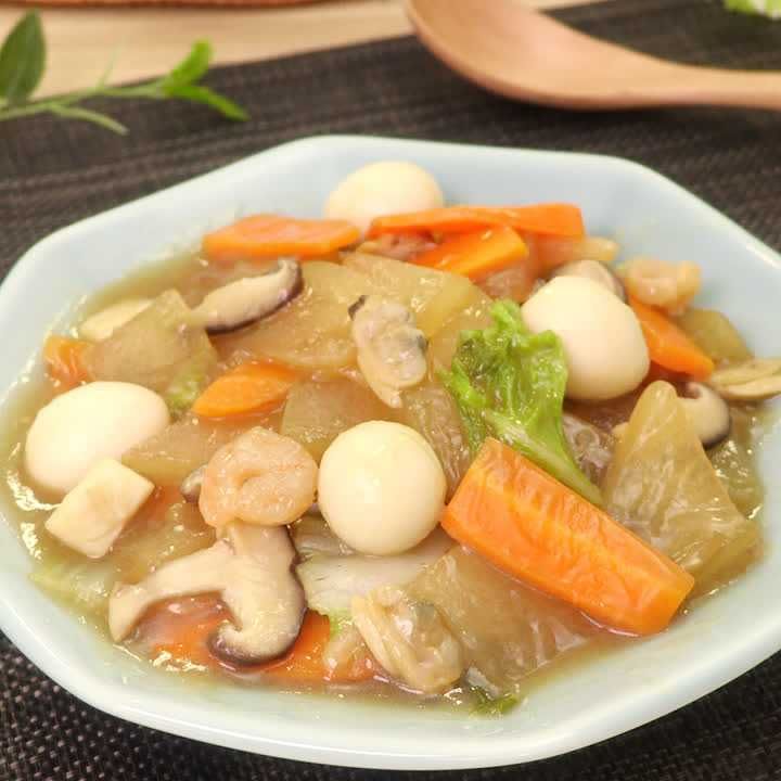 冬瓜の八宝菜炒め