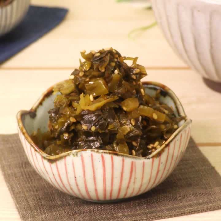 高菜のごま油炒め