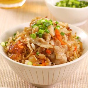 「豚バラえのきの炊き込みご飯」のレシピ動画