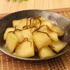 「冬瓜と塩昆布の漬物」のレシピ動画