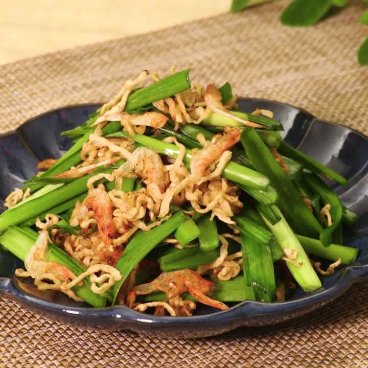 切り干し大根とニラの中華炒め