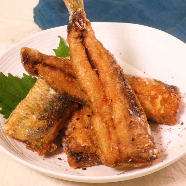 イワシのピリ辛竜田揚げ