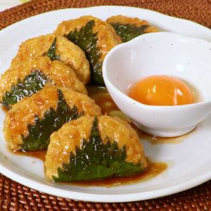 「えのき大葉つくね」のレシピ動画