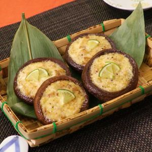 「しいたけのすだちマヨ焼き」のレシピ動画
