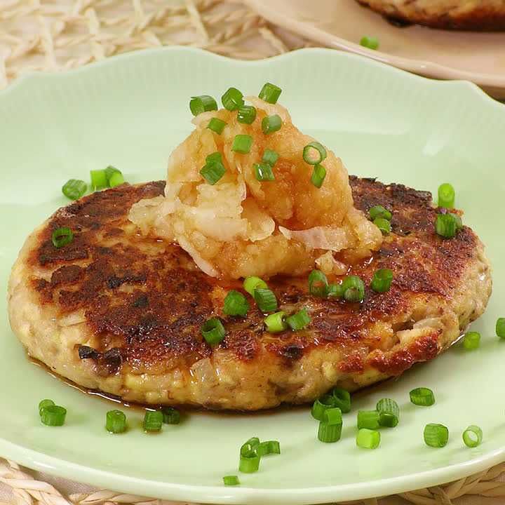 イワシと豆腐のハンバーグ