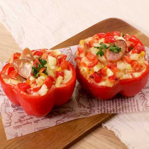 パプリカカップのタルタル焼き