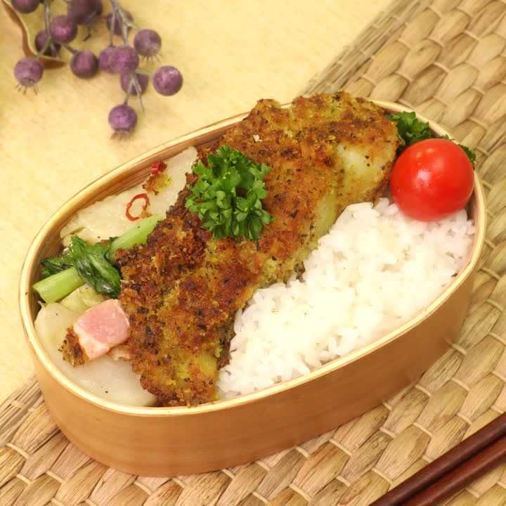 タラのカレーパン粉焼き