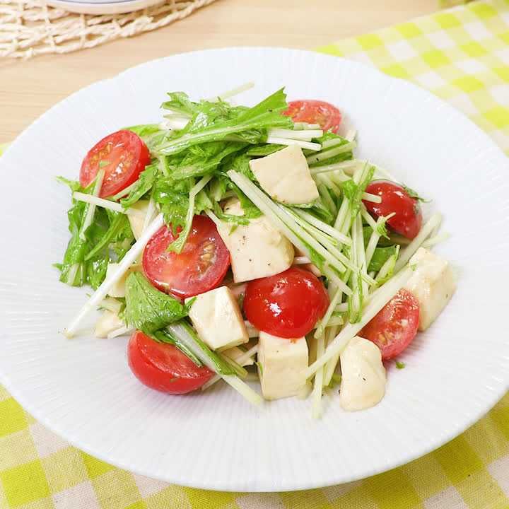 モッツァレラチーズでおしゃれサラダを！人気の副菜レシピ7選