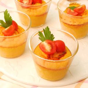 キャロットチーズスフレ