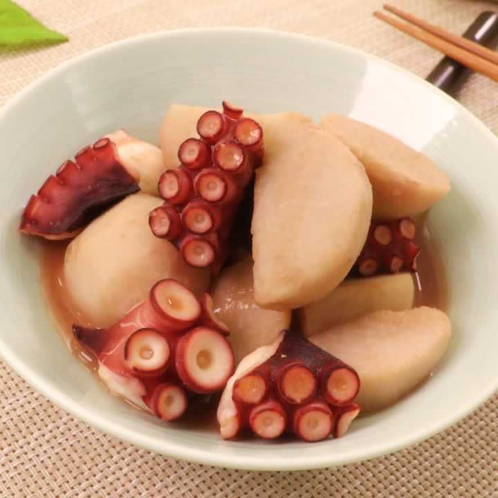 たこと里芋のみそ煮