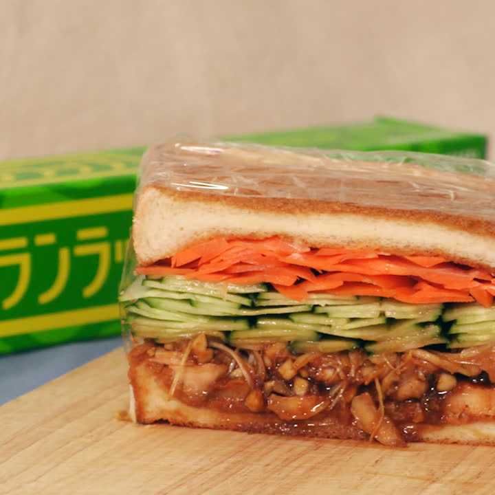 北京ダック風ボリュームサンド