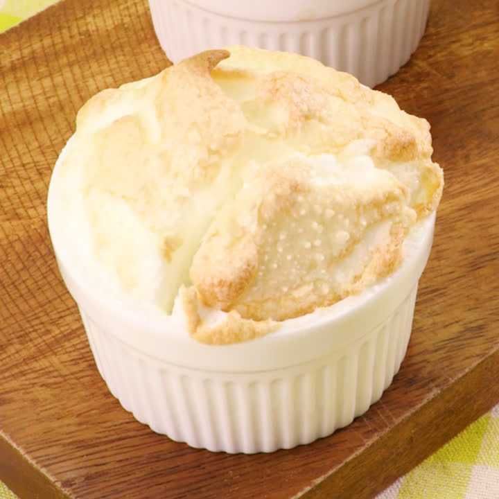 蜜りんごのメレンゲ焼き