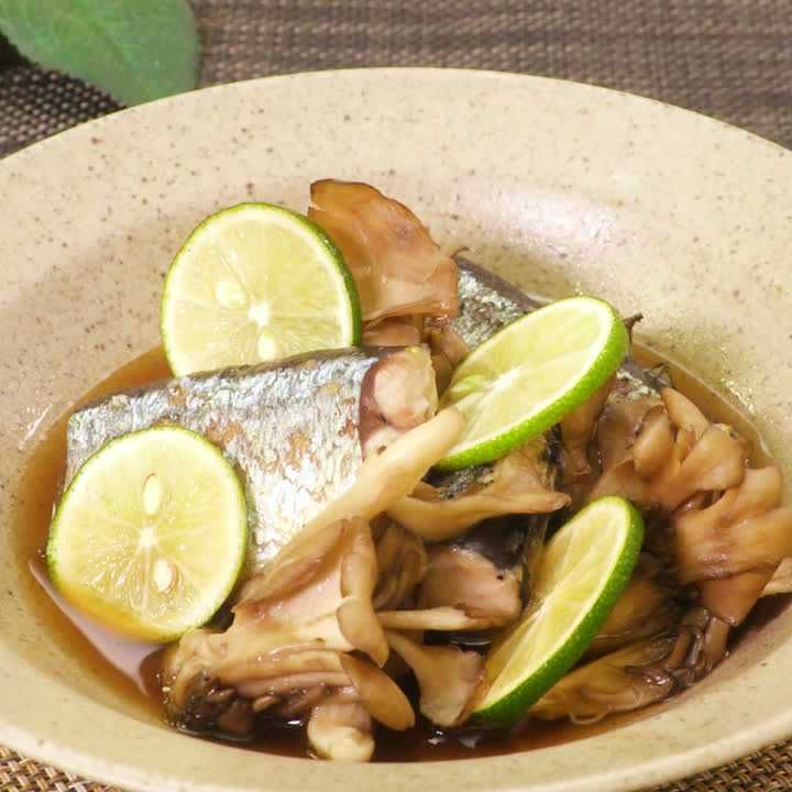 サンマとまいたけの香り浸し