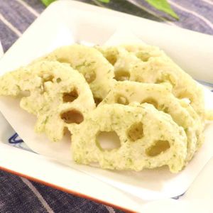 「れんこんの磯辺揚げ」のレシピ動画