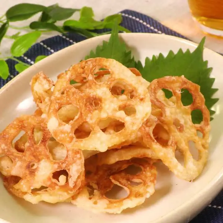 れんこんのマヨ唐揚げ