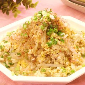 「豆腐ともやしのツナチャンプルー」のレシピ動画