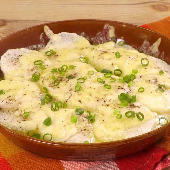 チーズが濃厚 長芋のミルフィーユのレシピ動画 作り方 Delish Kitchen