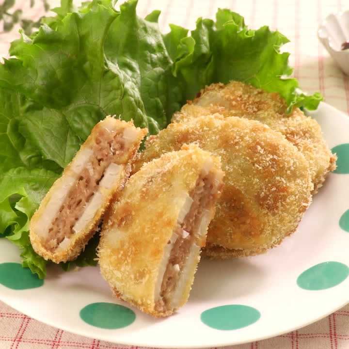 肉詰めれんこんフライ