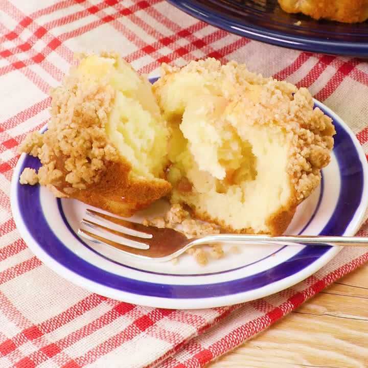 りんごクランブルマフィン