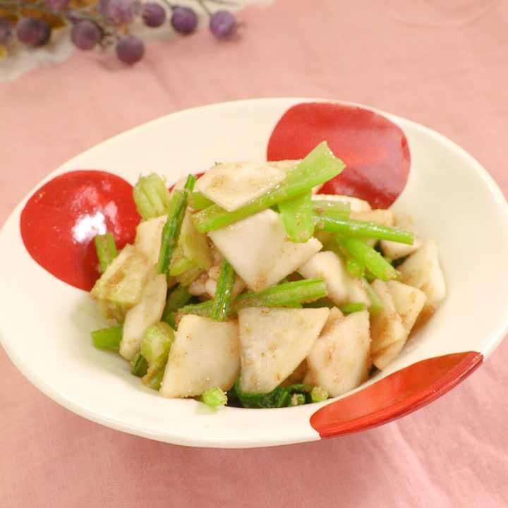 かぶのごま和え