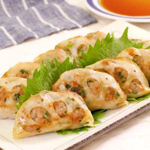 「れんこん餃子」のレシピ動画