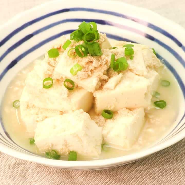 豆腐のたらこ煮