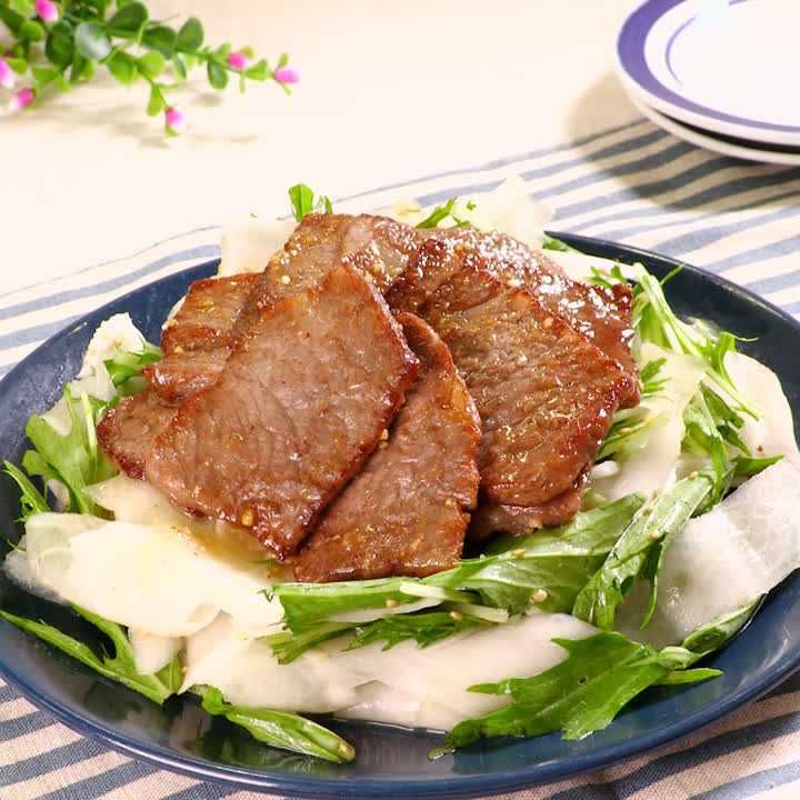 大根の焼肉サラダ